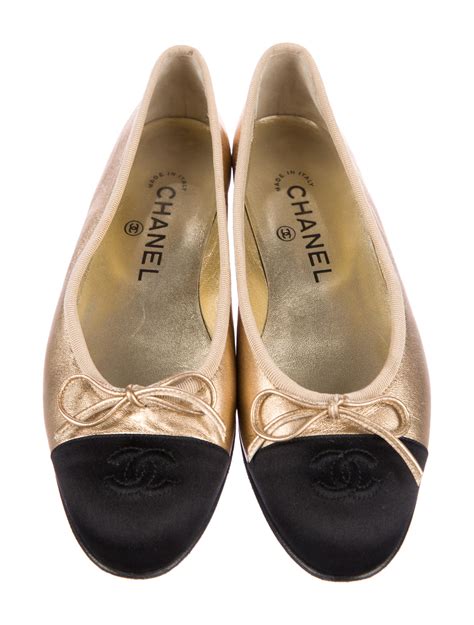 chanel shoes ballet flats